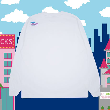 やっち確定メモリアルロンT👒white
