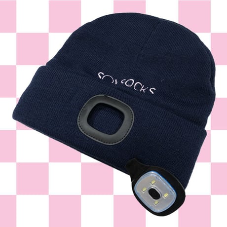 やっち確定無事故無違反ニットキャップ🏩navy