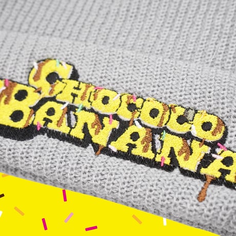 CHOCOCOBANANA ニットキャップ🍌grey