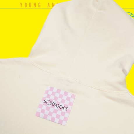 ふたりエッチロゴパーカー📒natural