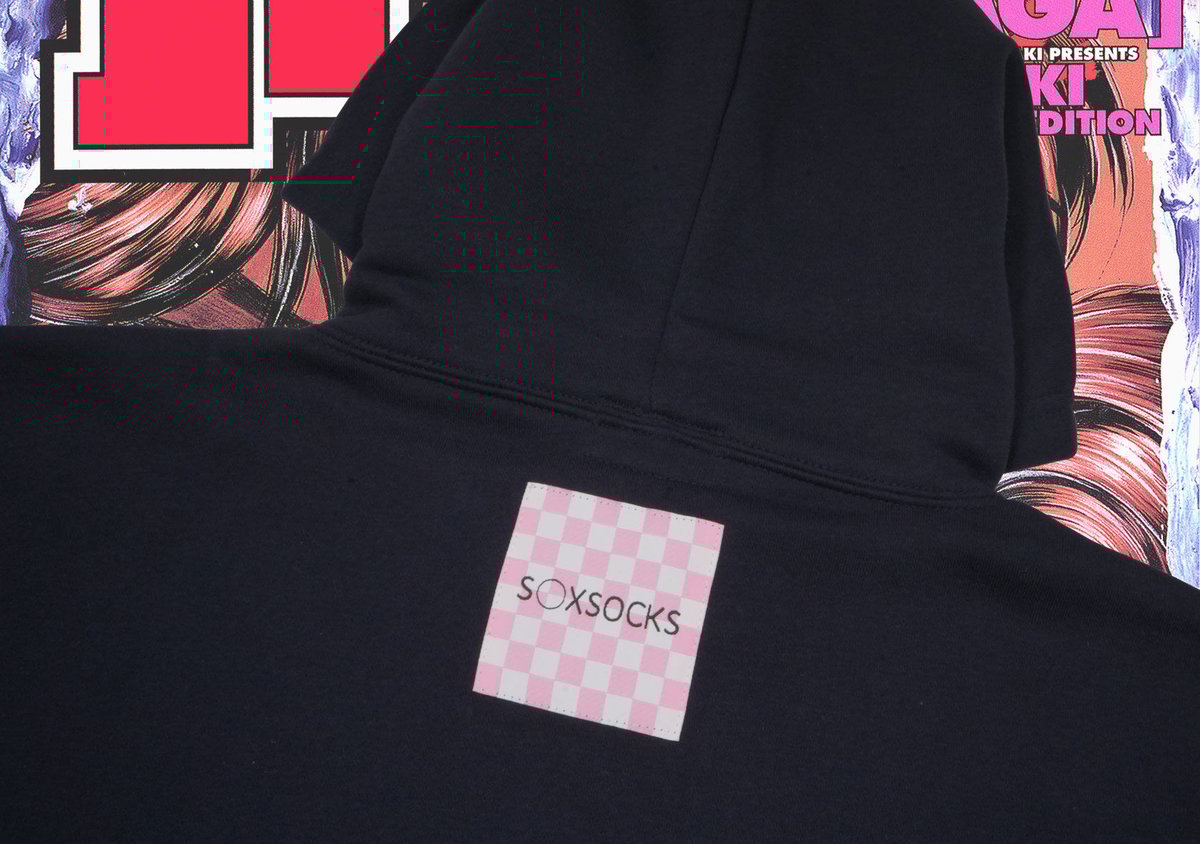 soxsocks バキコラボパーカー バキSAGAパーカー🆚white | S◯XSOCKS