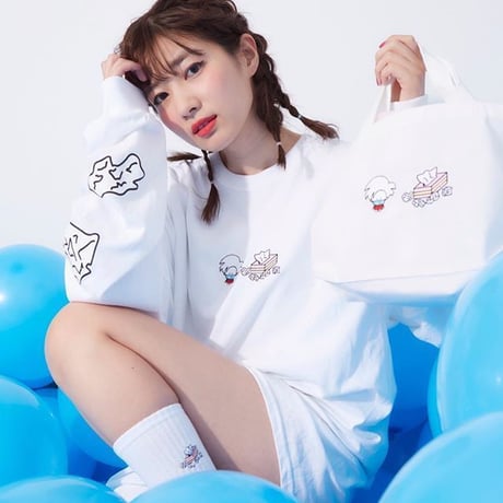 Ai-chan × マストアイテムLONG T-SHIRTS💠grey