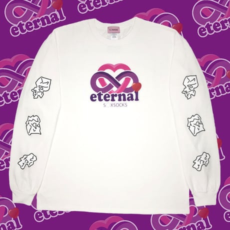 萌え萌えキュンキュンeternalコラボロンT🎀white