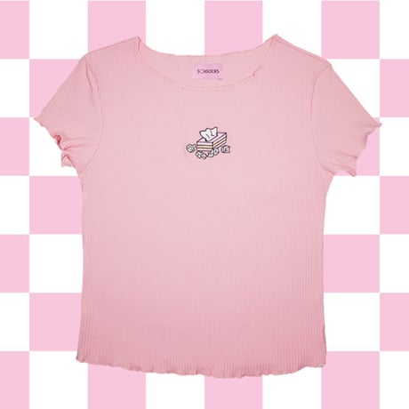 マストアイテムフリフリTシャツ🍌pink