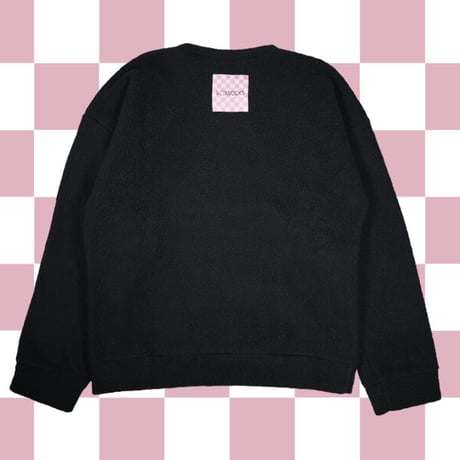 やっち確定ジェラピケクルーネック🏩black