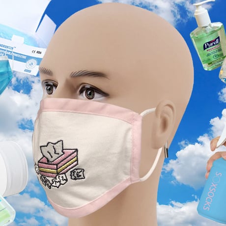 マストアイテムマスク🍌white