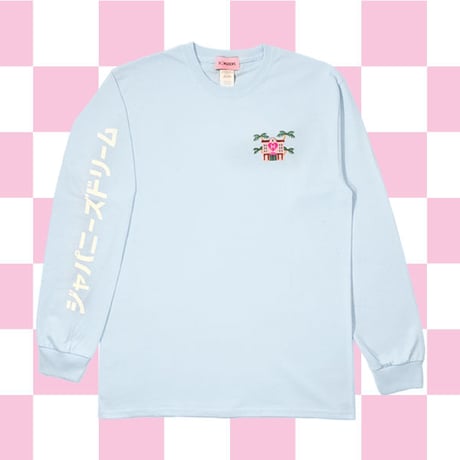 ジャパニーズドリームロンT🌴lightblue