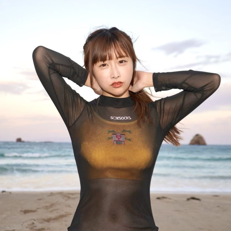 やっち確定スケスケセクシーロングTシャツ🏩 black | S◯XSOCKS