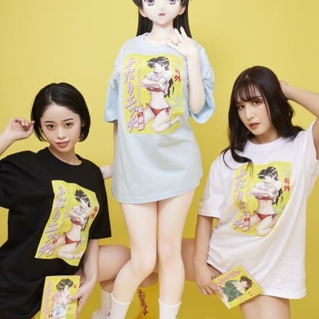 コラボ描き下ろしカバーTシャツ📒lughtblue