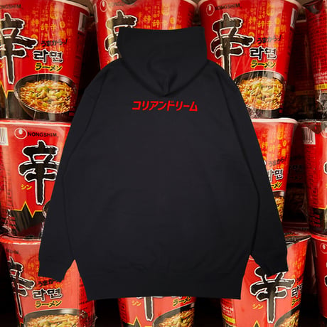 コリアンドリームジップパーカー🍜black