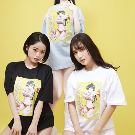 コラボ描き下ろしカバーTシャツ📒lughtblue