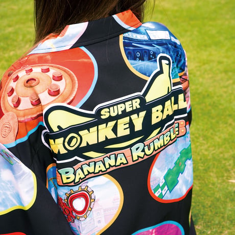 モンキーボールステージ総柄シャツ🍌