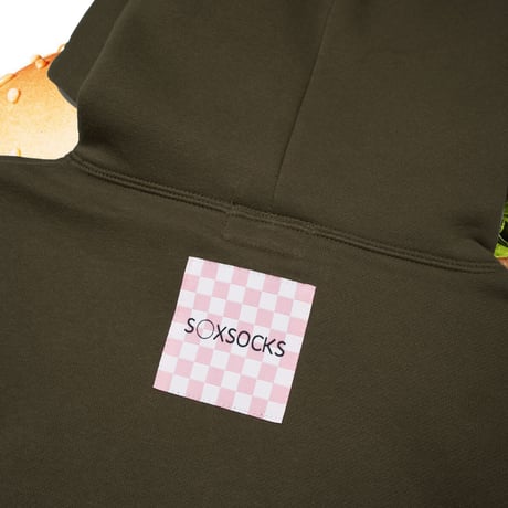 【東京イベント限定】BURGER COCOパーカー🍔khaki