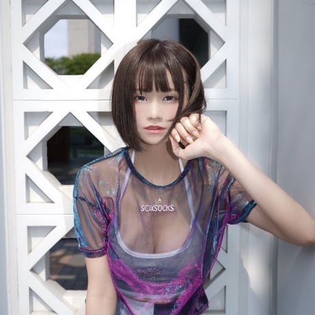 やっち確定スケスケセクシーTシャツ🏩black