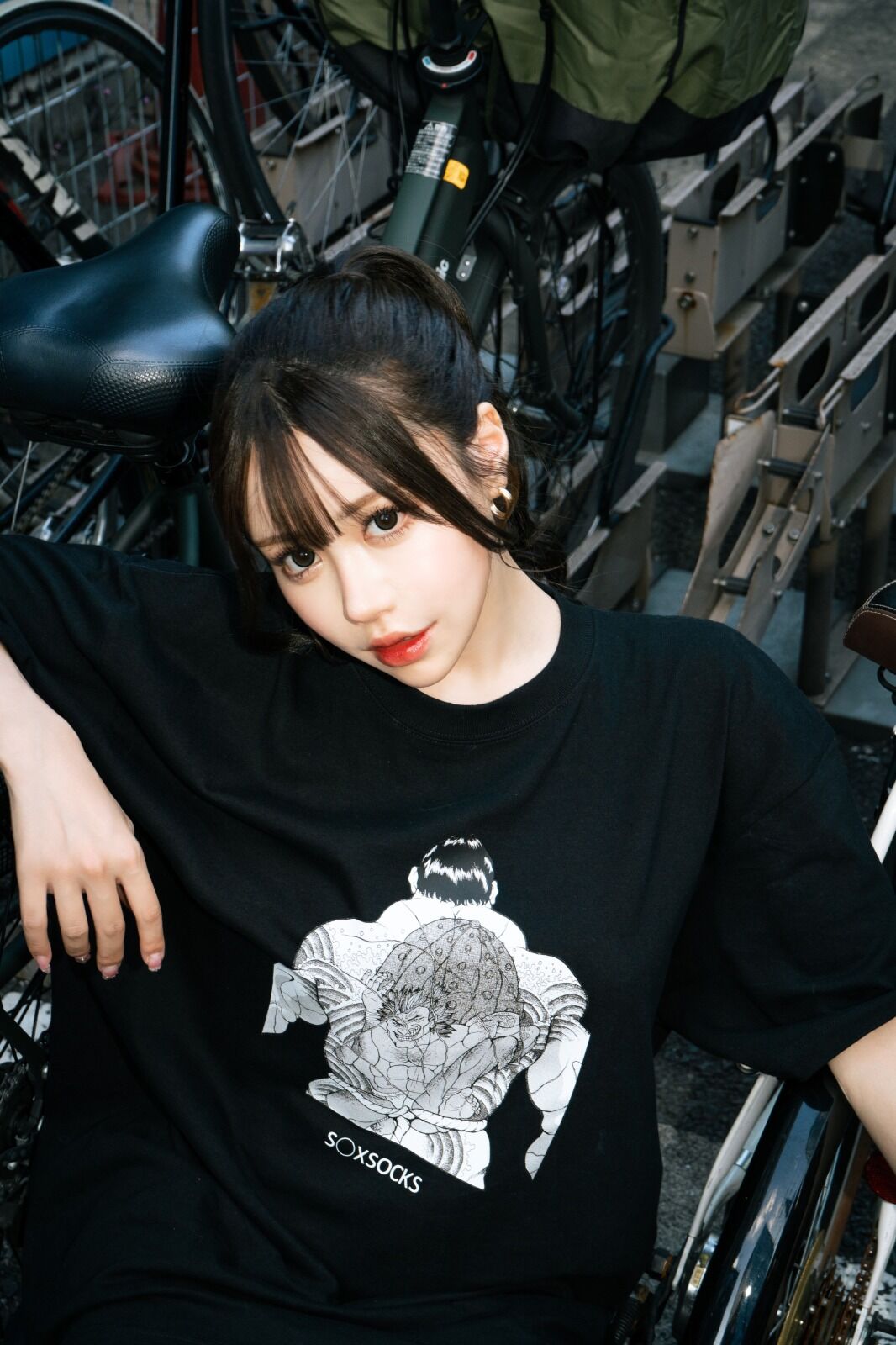 それが花山薫なんですねぇTシャツ🆚pink | S◯XSOCKS