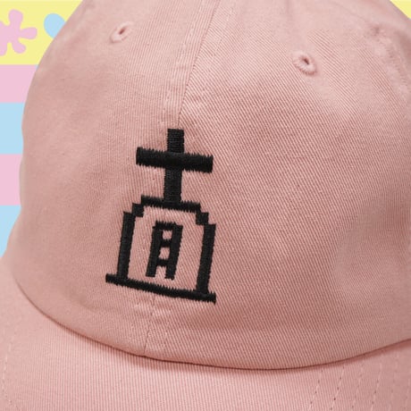 月墓地キャップ🥚smokepink