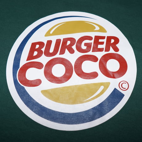 BURGER COCOTシャツ🍔green