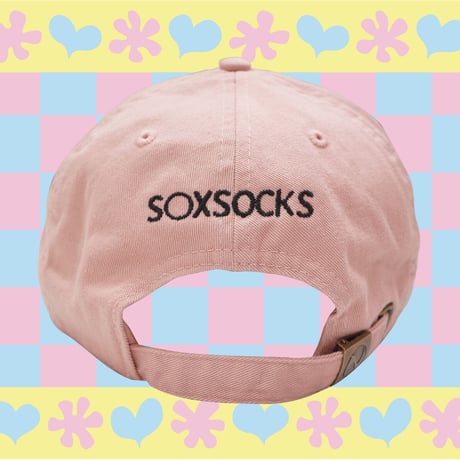 月墓地キャップ🥚smokepink