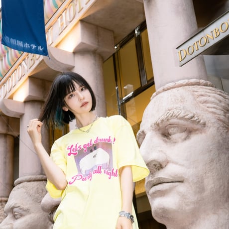 作画崩壊Tシャツ🍾lightblue