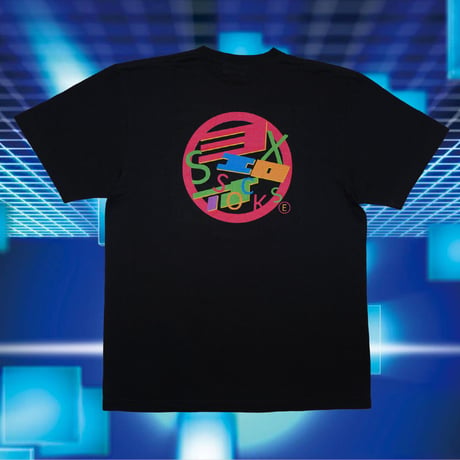 ヨエロスンEコラボTシャツ📺black