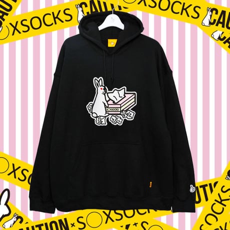 夢のマストアイテムパーカー🐇black