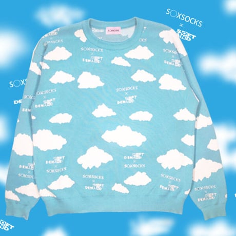 マジックミラー号セーター 🚛💙☁️