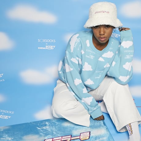 マジックミラー号モコモコバケハ🚛💙☁️black
