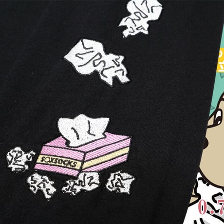いろんな意味で安心安全ロンT🐶black