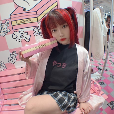 一周年やっち記念Tシャツ💎purple