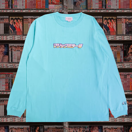 マジックミラー号ロンT🚛💙☁️light blue