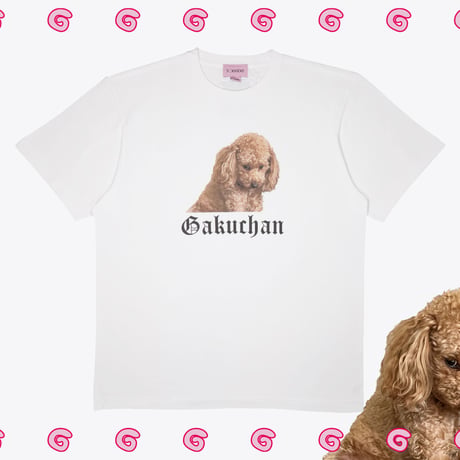 GakuchanTシャツ🐶white