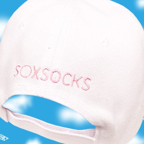 マジックミラー号コットンキャップ🚛💙☁️white
