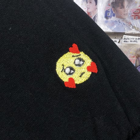 おしぴがしゅきロンT🥺black
