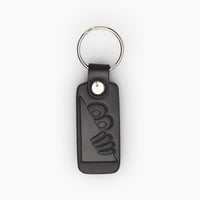 LAST RESORT AB  Heel Tab Key Ring (Black)