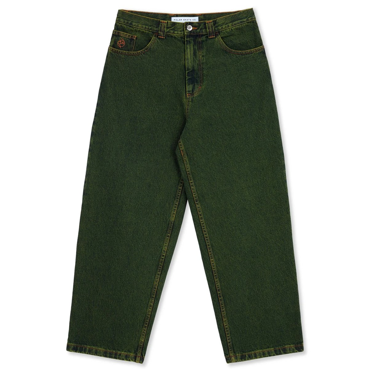 POLAR SKATE CO. BIG BOY PANTS - CHARTREUSE / B POLAR SKATE CO. BIG BOY PANTS - CHARTREUSE / B