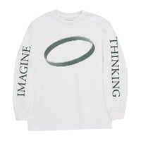 QUASI SKATEBOARDS  IT L/S TEE - WHITE
