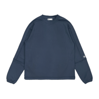 DANCER  Panel Pique Crewneck Navy