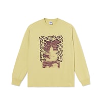 POLAR SKATE CO.  LS TEE | PASSING RESEMBLANCE - MIGNONETTE