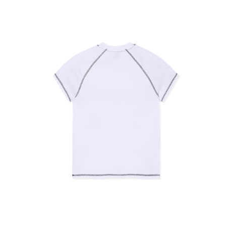 POLAR SKATE CO.  Baby Tee | Script Logo - White/Graphite