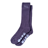 FROG SKATEBOARDS  Frog Socks (Plum)