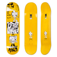 POLAR SKATE CO.  DECK | OSKI - I THINK YOU PERFECT - YELLOW - 8.0