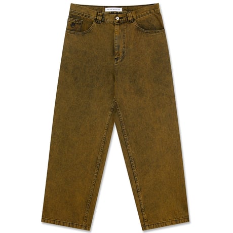 POLAR SKATE CO.  BIG BOY PANTS - Yellow Black