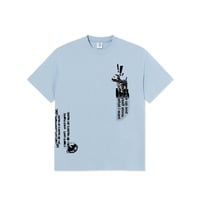 POLAR SKATE CO.  TEE | MY MUSIC - LIGHT BLUE