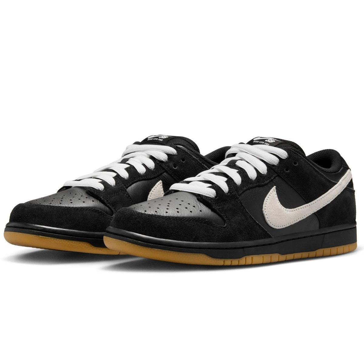 NIKE SB DUNK LOW PRO / Black White - Gum | DPRT