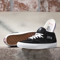 VANS SKATE HALF CAB  / BLACK  WHITE