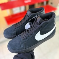 NIKE SB ZOOM BLAZER MID Black Black