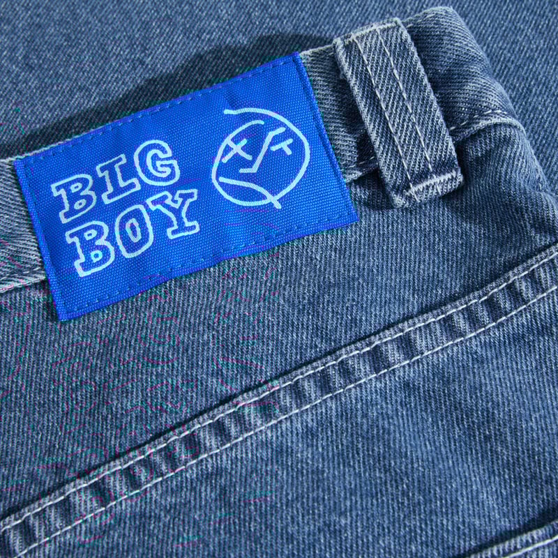 POLAR SKATE CO. BIG BOY WORK PANTS - BLUE WASH