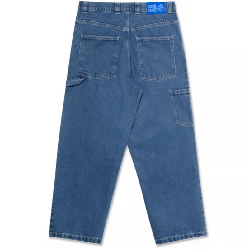 POLAR SKATE CO. BIG BOY WORK PANTS - BLUE WASH