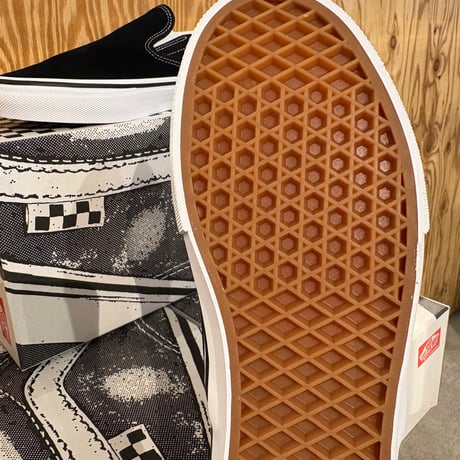VANS SKATE SLIP-ON / Black White