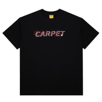CARPET COMPANY MISS PRINT RHINESTONE TEE / Black